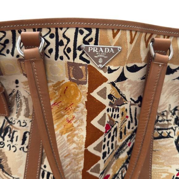 Prada Limited Edition Venetian Scene Tote Bag - Picture 6 of 16